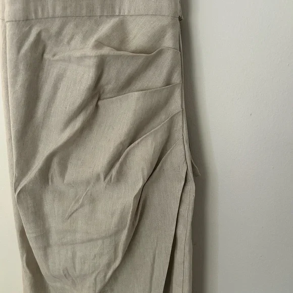 Spring Halter Beige Midi Dress Stitch Fix - Picture 7 of 15